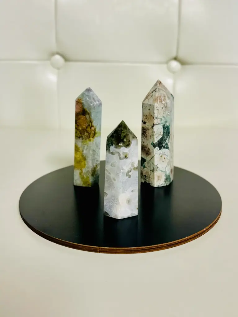 Crystal Towers Intuitively Selected for you Crystal Point Crystals Home Decor Energy Generator