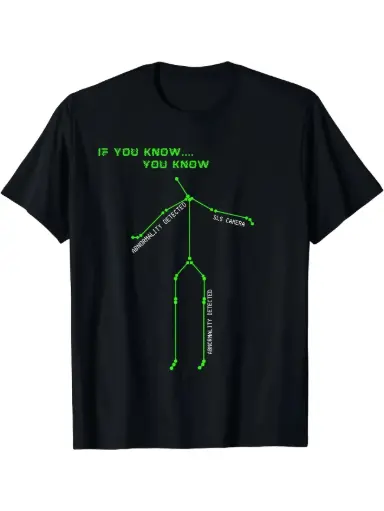 The Stick Man Knows Tee 