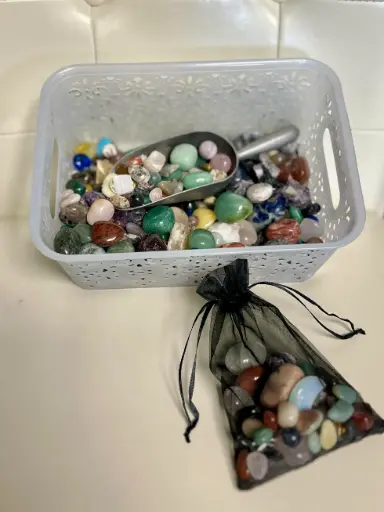 Crystal Confetti Scoops - Mystery Crystals Stones Charms Trinkets